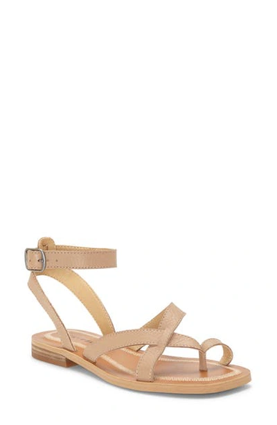 Shop Lucky Brand Avonna Sandal In Stone Leather