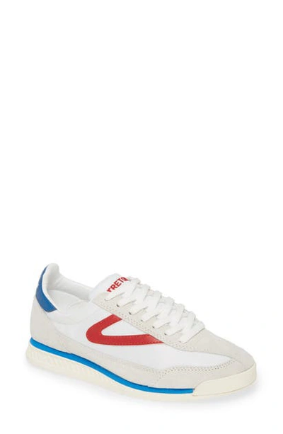 Shop Tretorn Rawlins 3 Sneaker In White/ Red/ Blue