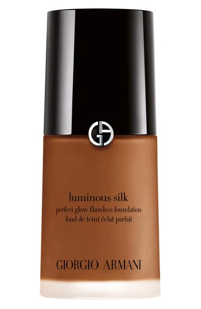 Shop Giorgio Armani Luminous Silk Foundation, 1 oz In 13.5 - Deep/ Cool Undertone