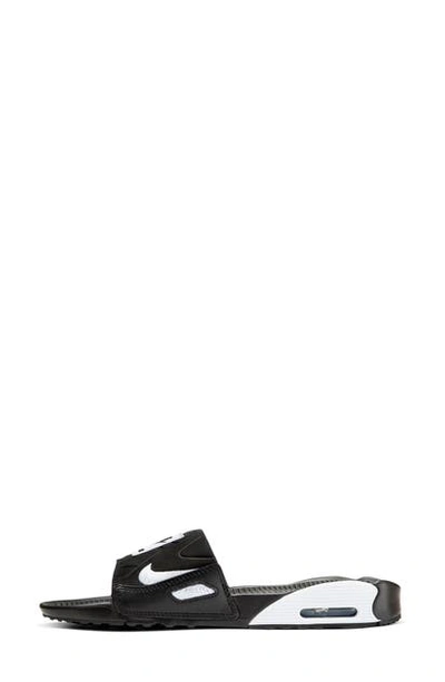Shop Nike Air Max 90 Sport Slide In Black/ White