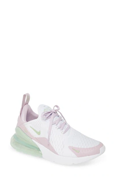 Shop Nike Air Max 270 Premium Sneaker In White/ Pistachio Frost