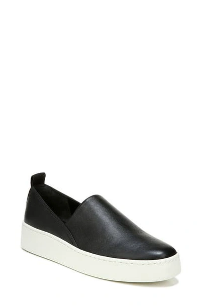 Shop Vince Saxon 2 Slip-on Sneaker In Black