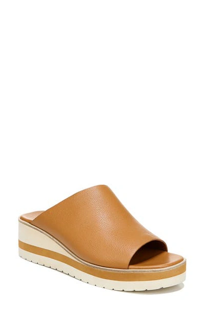 Shop Vince Sarria Wedge Sandal In Tan