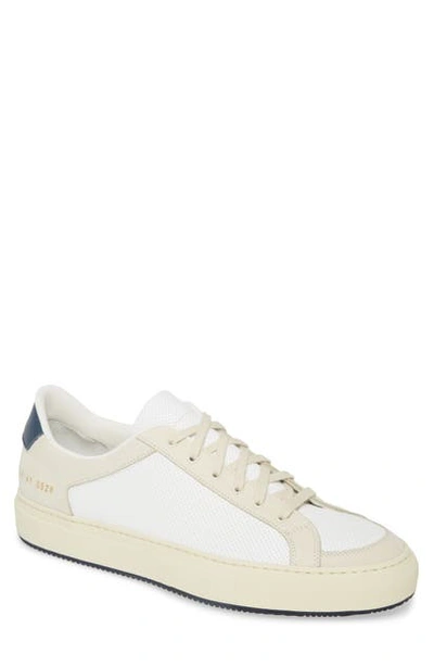 Shop Common Projects Retro Sneaker In White/ Navy