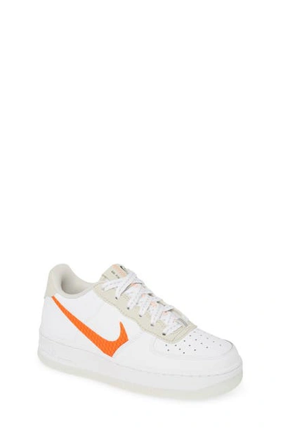 Shop Nike Air Force 1 Lv8 3 Sneaker In White/ Orange/ Black