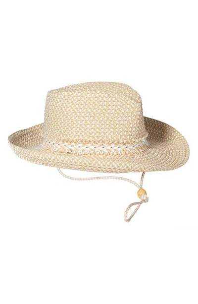 Shop Eric Javits Jacquelyn Squishee® Sun Hat In White Mix