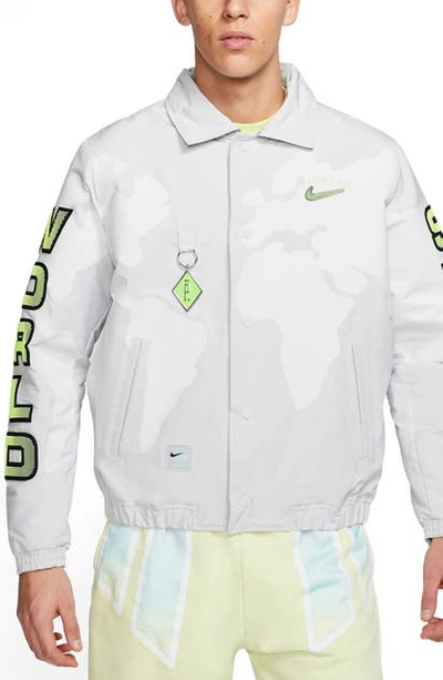 Shop Nike Nrg Pigalle Story Jacket In Vast Grey