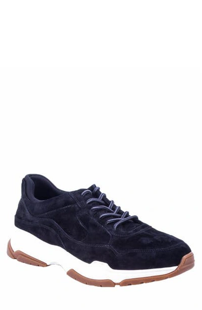Shop Robert Graham Fittipaldi Lace-up Sneaker In Black