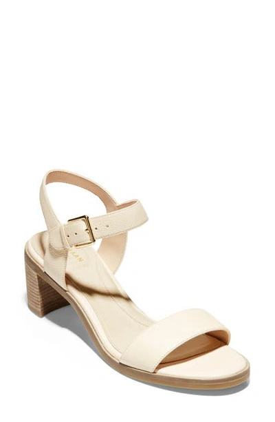 Shop Cole Haan Grand Ambition Anette Sandal In Sand Nubuck Leather