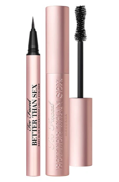Shop Too Faced Full Size Better Than Sex Iconic Lashes & Liner Set