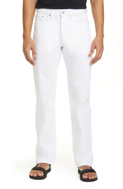 Shop Dries Van Noten Panna Straight Leg Jeans In White
