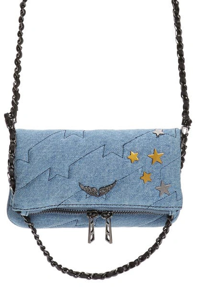 Zadig voltaire denim bag sale