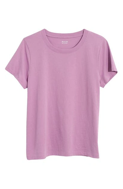 Shop Madewell Northside Vintage Tee In Pressed Orchid
