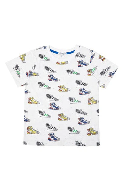 Shop Art & Eden Alfie Organic Cotton Blend T-shirt In Sneaker Game