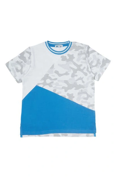 Shop Art & Eden Riley Organic Cotton T-shirt In Spring Camo