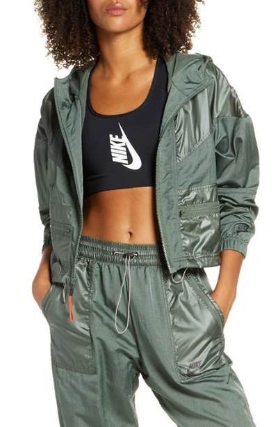 Nike women's sportswear windrunner best sale cargo jacket