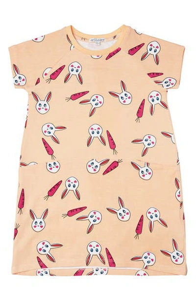 Shop Art & Eden Taryn Cocoon Pocket Dress In Bunny