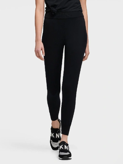 Shop Donna Karan Dkny Women's Pull-on Jogger Pant - In Black