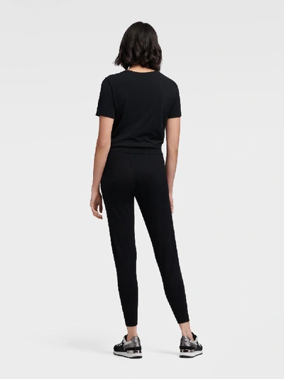 Shop Donna Karan Dkny Women's Pull-on Jogger Pant - In Black