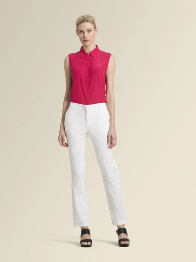 Shop Donna Karan Women's Straight-leg Pant - In White