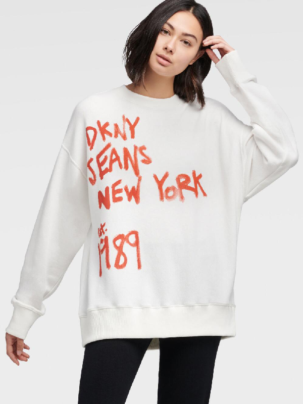 donna karan sweatshirt