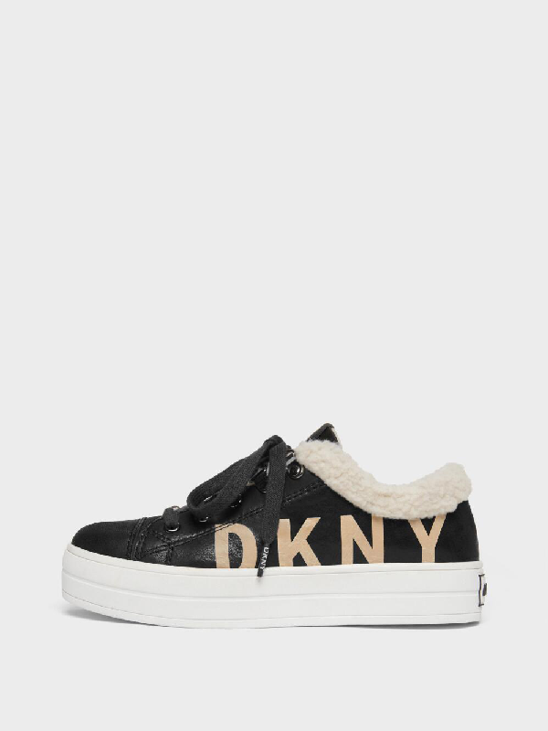 dkny platform sneakers