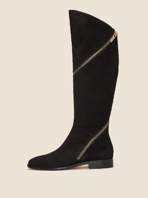 donna karan over the knee boots