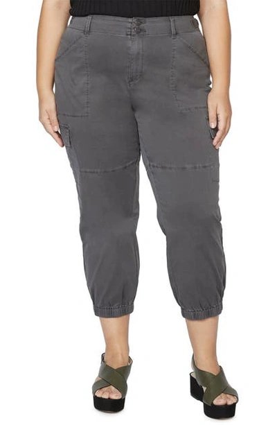 Shop Sanctuary Terrain 2020 Crop Utility Pants In Washed Black