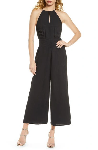 Shop Ali & Jay Beachcomber Wide Leg Jumpsuit In Black