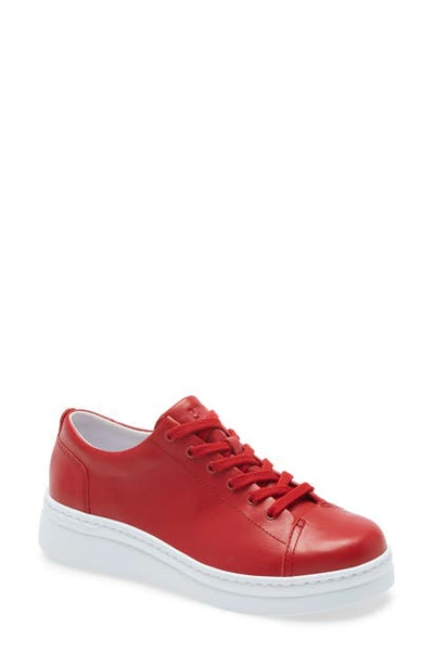 Shop Camper Runner Up Sneaker In New Medium Red Leather
