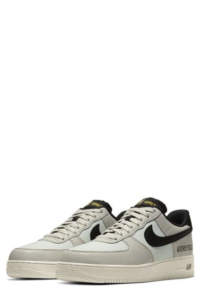 Shop Nike Air Force 1 Gore-tex Waterproof Sneaker In Bone/ Olive/ Saffron/ Black