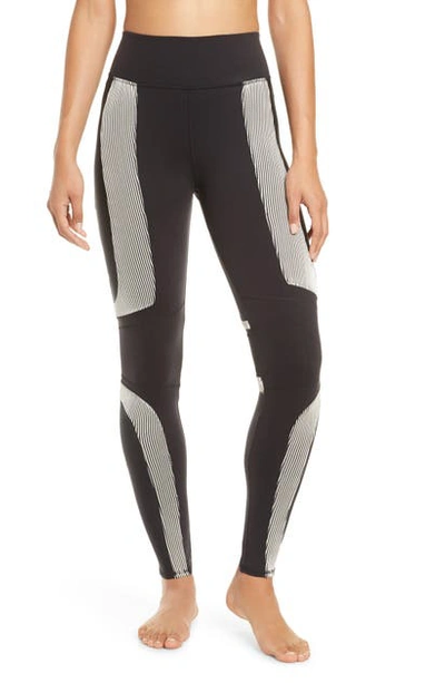 Shop Alo Yoga Electric High Waist Leggings In Black