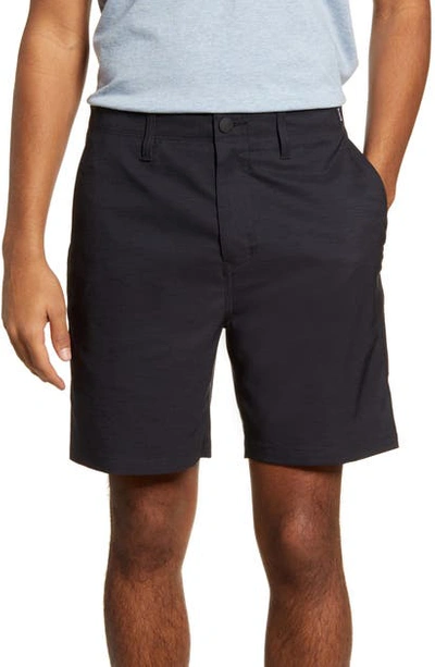 Shop Hurley Marwick Dri-fit Golf Shorts In Solid Black