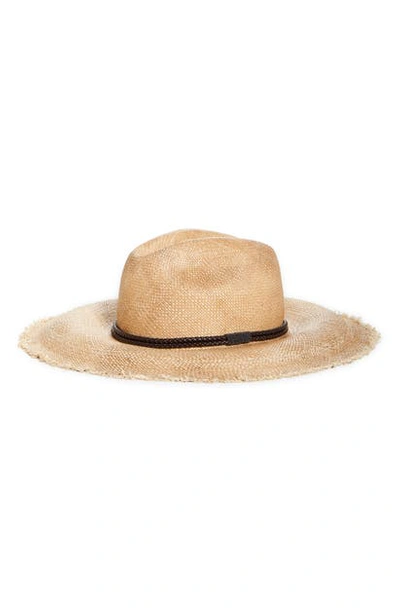 Shop Brunello Cucinelli Straw Hat In Camel