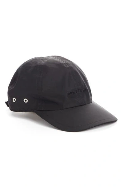 Shop Alyx Logo Baseball Cap In Black