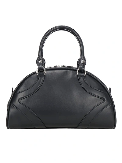 Shop Prada Logo Tote Bag In Nero