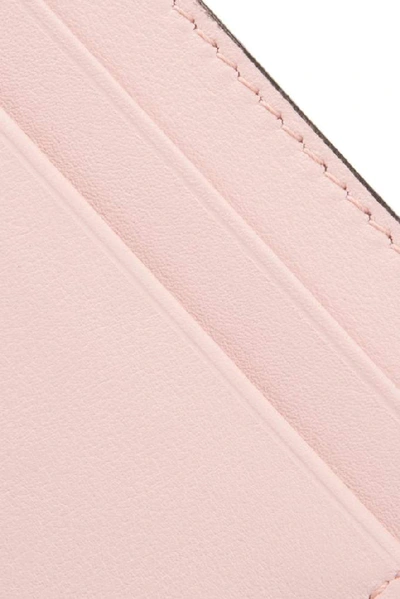 Shop Valentino Garavani Rockstud Cardholder In Pink