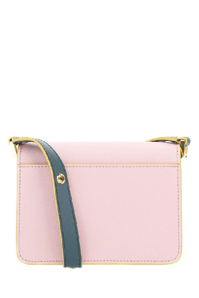 Shop Marni Trunk Mini Shoulder Bag In Multi