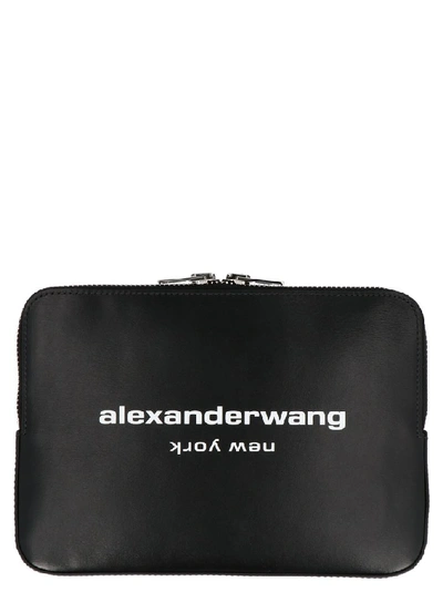 Shop Alexander Wang Scout Clutch Bag In Black