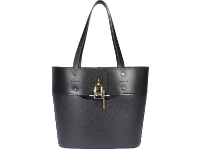 Shop Chloé Aby Tote Bag In Black