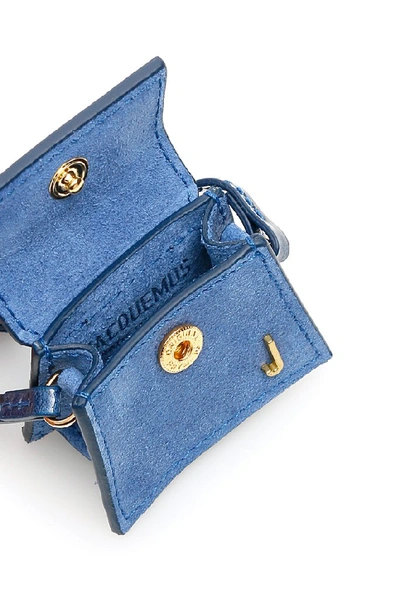 Shop Jacquemus Le Petit Chiquito Mini Tote Bag In Blue