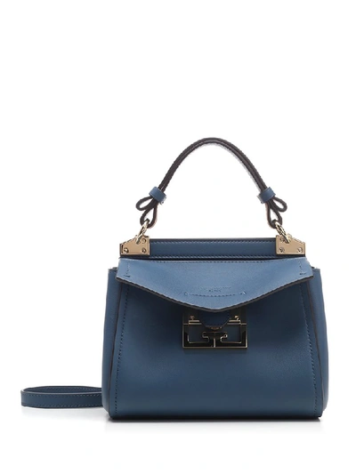 Shop Givenchy Mystic Mini Tote Bag In Blue