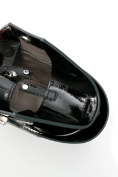 Shop Danse Lente Mini Johnny Patent Bucket Bag In Black