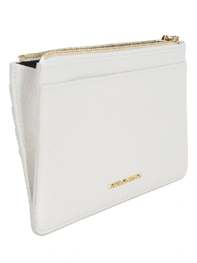 Shop Dolce & Gabbana Logo Plaque Card Holder Card Holder In White