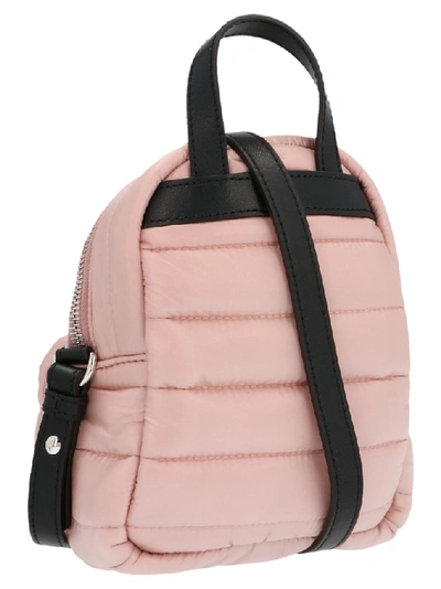 Shop Moncler Mini Kilia Backpack In Pink