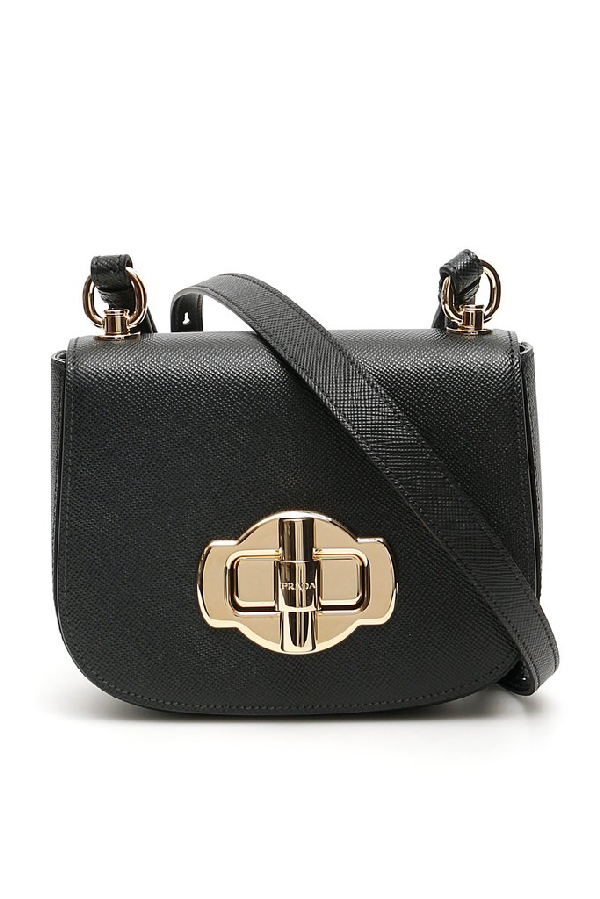 prada lock bag