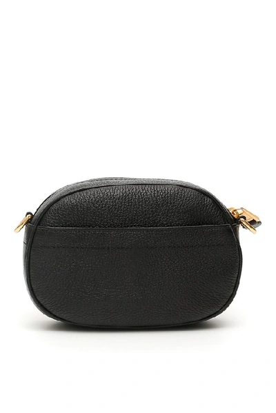 Shop Moschino Logo Camera Bag In Black