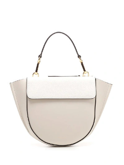 Shop Wandler Hortensia Mini Shoulder Bag In White
