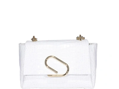 Shop 3.1 Phillip Lim Alix Embossed Shoulder Bags In White