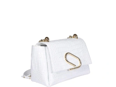 Shop 3.1 Phillip Lim Alix Embossed Shoulder Bags In White